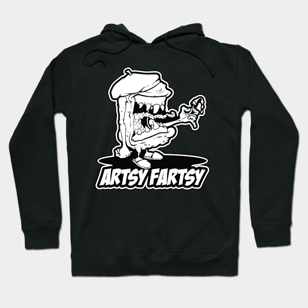 Artsy Fartsy Hoodie by artwork-a-go-go